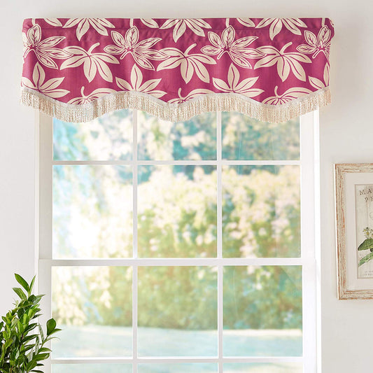 Cordova Decorative Window Treatment Rod Pocket Curtain Straight Valance