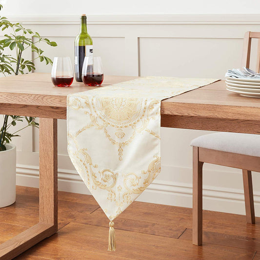 Prestige Damask Decorative Table Runner