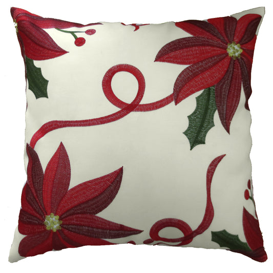 Seasonal Bloomy Decorative Throw Pillow Covers