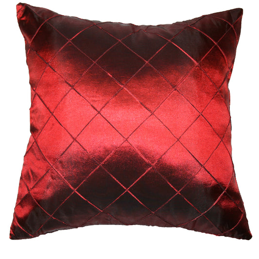 Silky Checks Decorative Throw Pillow Covers