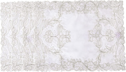 Glory Embroidered Lace Pattern Decorative Place Mats